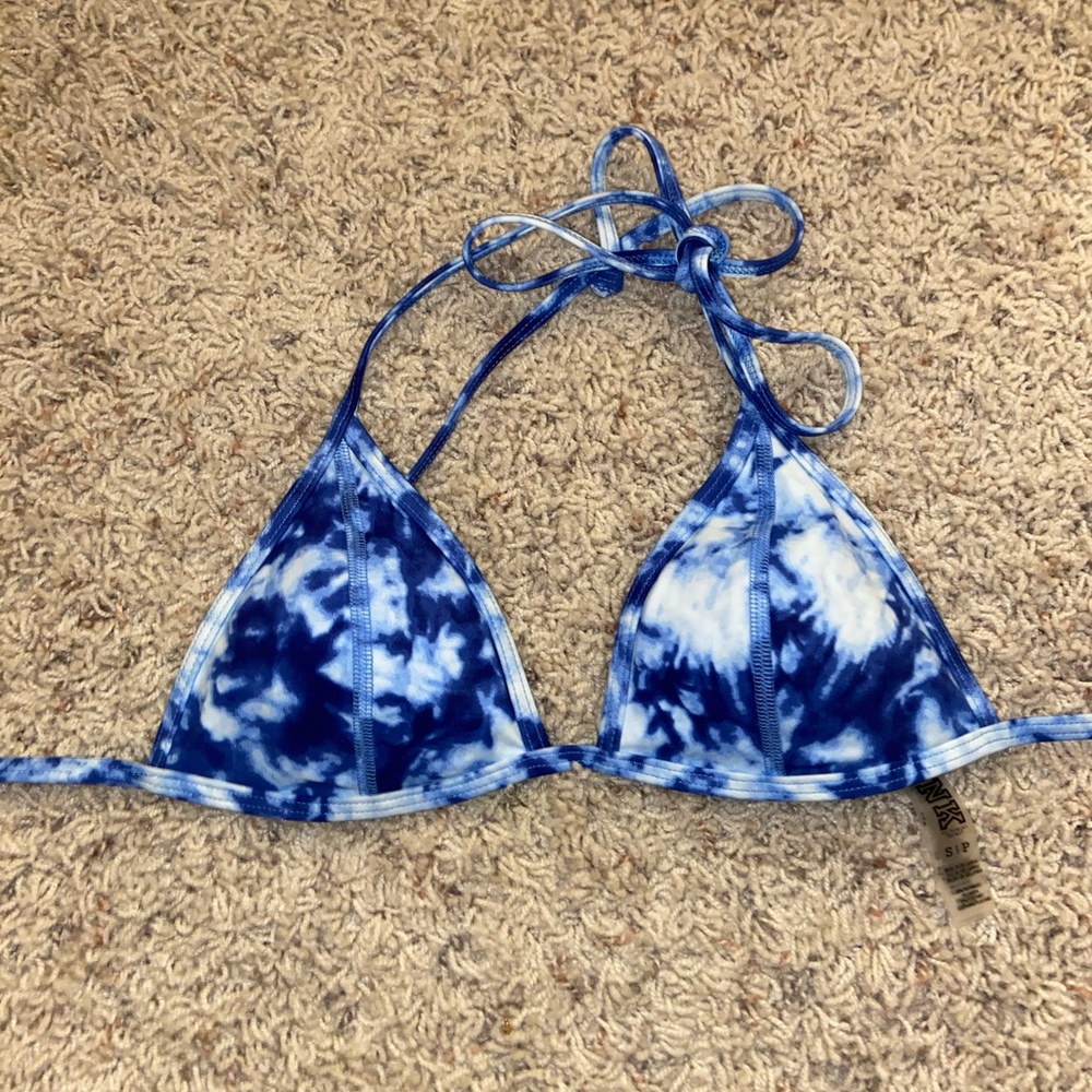 Tie dye bikini top